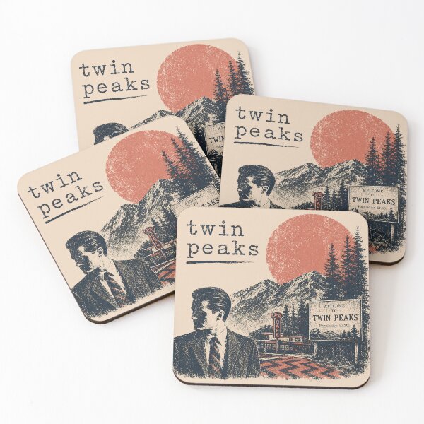 Item preview, Twin Peaks – Vintage Noir Lodge Screenprint Shirt designed and sold by DiamondSkyShirt.