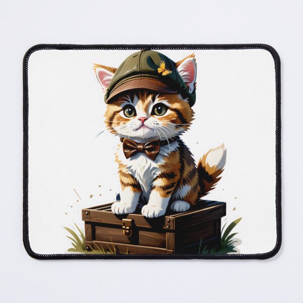 Item preview, The Newsboy Tabby Decal (Classic & descriptive) designed and sold by tim tal.