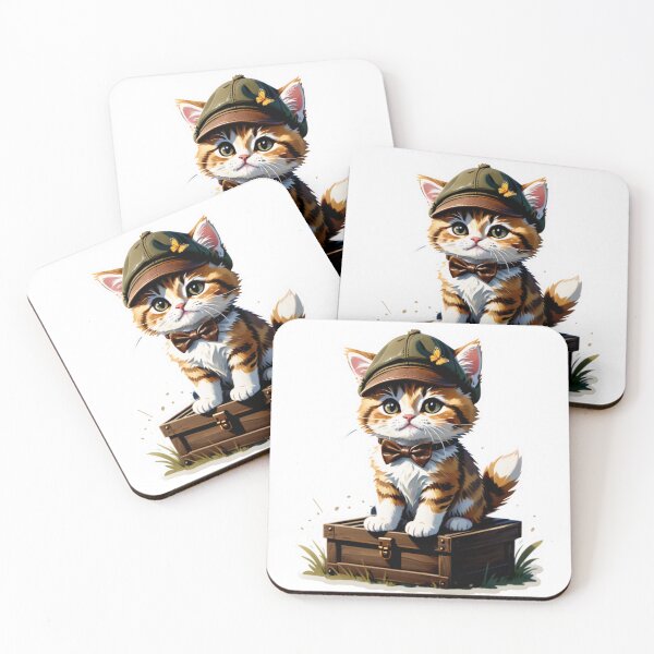 Item preview, The Newsboy Tabby Decal (Classic & descriptive) designed and sold by tim tal.