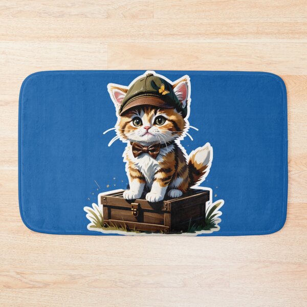 Item preview, The Newsboy Tabby Decal (Classic & descriptive) designed and sold by tim tal.