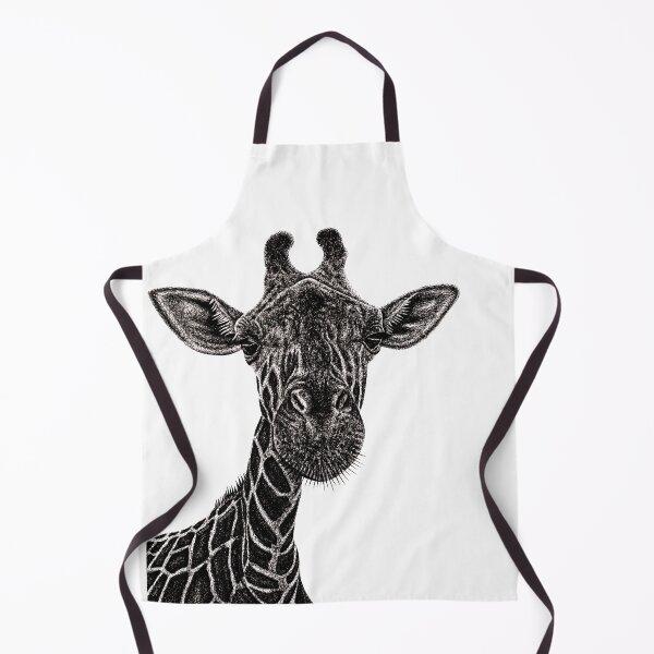 Item preview, Drawing of giraffe face designed and sold by LorenDowding.