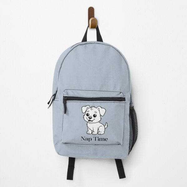 Item preview, Minimalist Nap Time Puppy Dog Kawaii Line Art Design designed and sold by ShaderShirts.