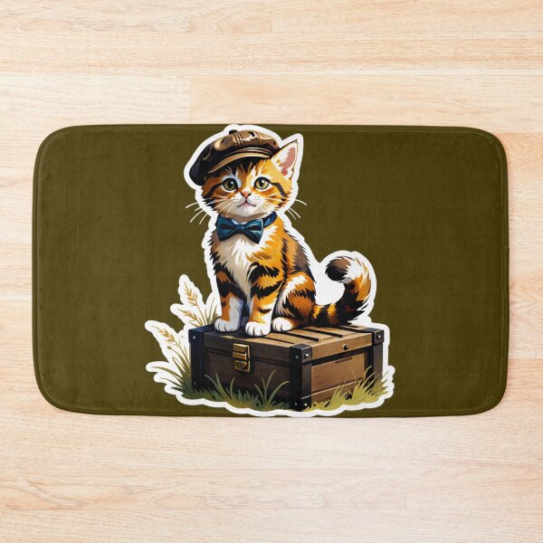 Item preview, Oliver the Box Kitten (Personalized & cute) designed and sold by tim tal.