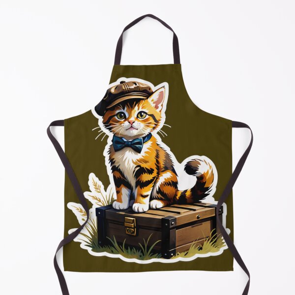 Item preview, Oliver the Box Kitten (Personalized & cute) designed and sold by tim tal.