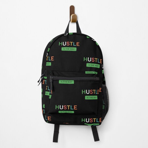 Item preview, Hustle Is The Way - Colorful Minimalist Typography Gym Streetwear designed and sold by No Excuses .