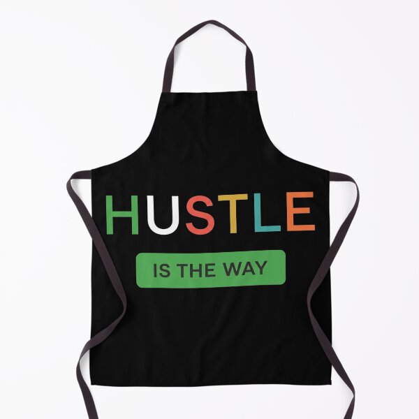 Item preview, Hustle Is The Way - Colorful Minimalist Typography Gym Streetwear designed and sold by No Excuses .