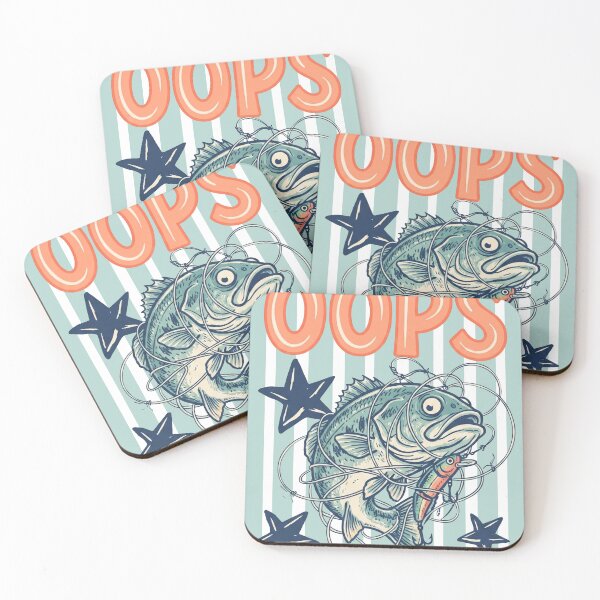 Item preview, Oops Fishing Shirt, Funny Fishing Design designed and sold by TeeVerse27.