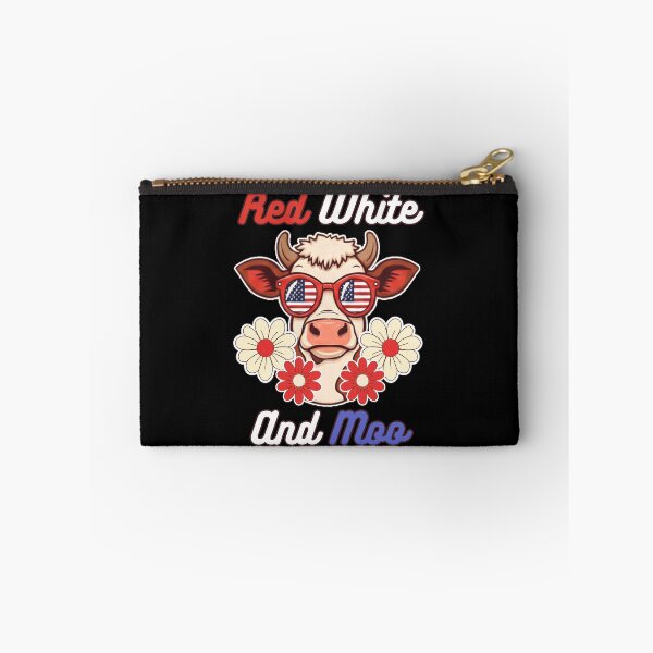 Item preview, Red White and Moo 4th of July designed and sold by tellia-kallisto.