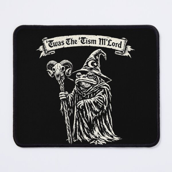 Item preview, T'was The 'Tism M'Lord Frog Wizard designed and sold by super-think.