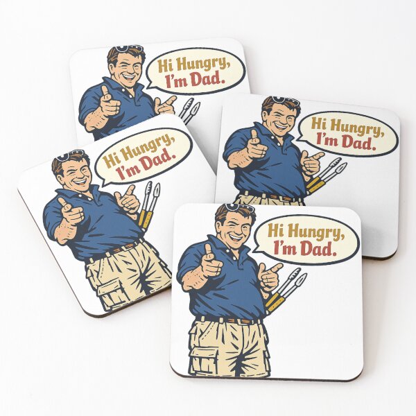Item preview, Funny Dad Joke Shirt, Hi Hungry I'm Dad Tee, 90s Dad Graphic T-Shirt, Father's Day Gift, Retro Dad Shirt designed and sold by CerealBoxInk.