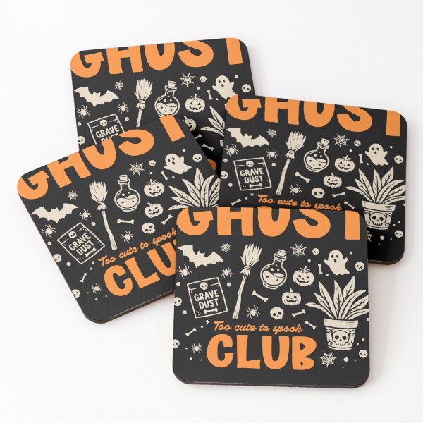 Item preview, Ghost Club Too Cute To Spook Sticker designed and sold by TeeVerse27.