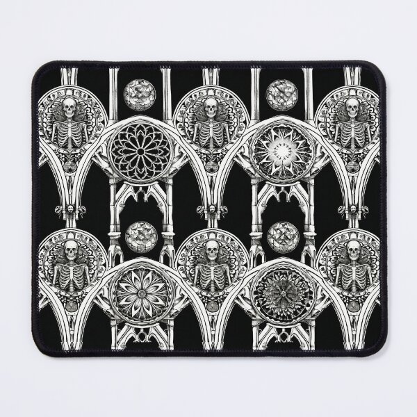 Item preview, Gothic Skeleton Cathedral Pattern designed and sold by MegaNovaArt.