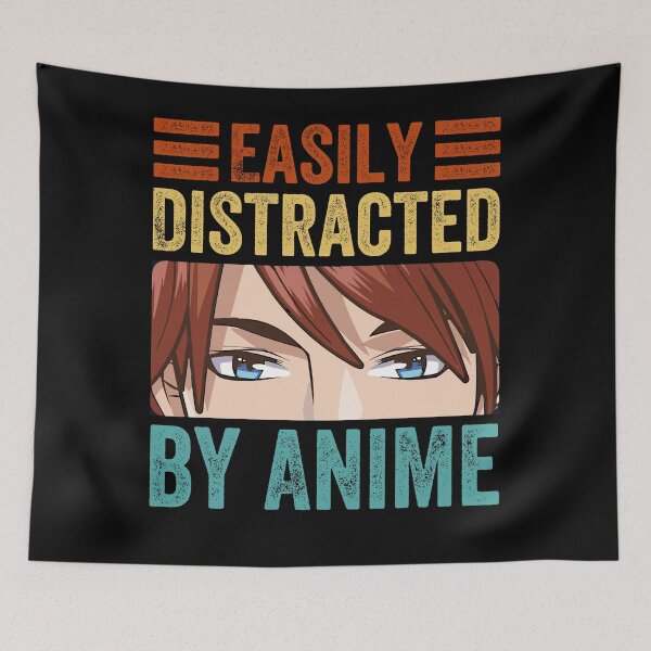 Item preview, Distracted By Anime designed and sold by SiarheiYur.