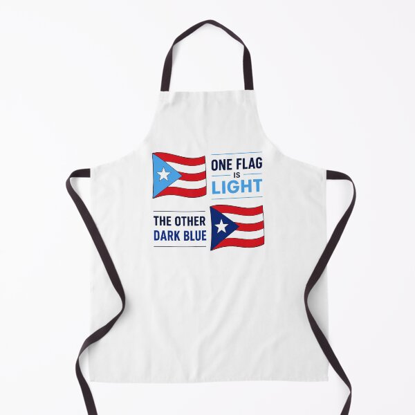 Item preview, One Flag Is Light The Other Dark Blue Puerto Rico Meme designed and sold by creatingmouseshop.