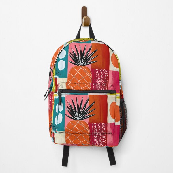 Item preview, Pineapple Pop Geometry - Tropical Fruit Reimagined Through Bold Shapes and Vibrant Modern Color designed and sold by OlfactoART Studio.