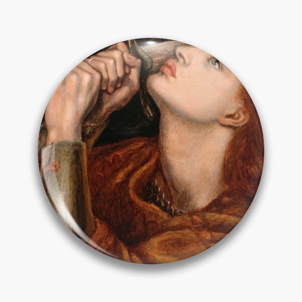 Item preview, Dante Gabriel Rossetti "Joan of Arc" designed and sold by Alexandra Dahl.