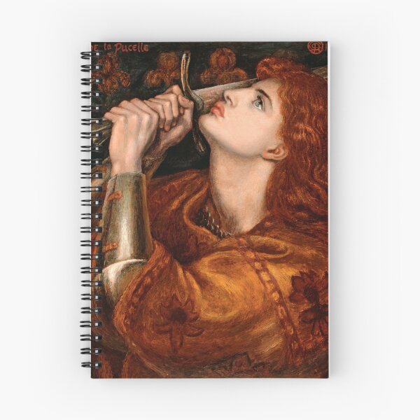 Item preview, Dante Gabriel Rossetti "Joan of Arc" designed and sold by Alexandra Dahl.