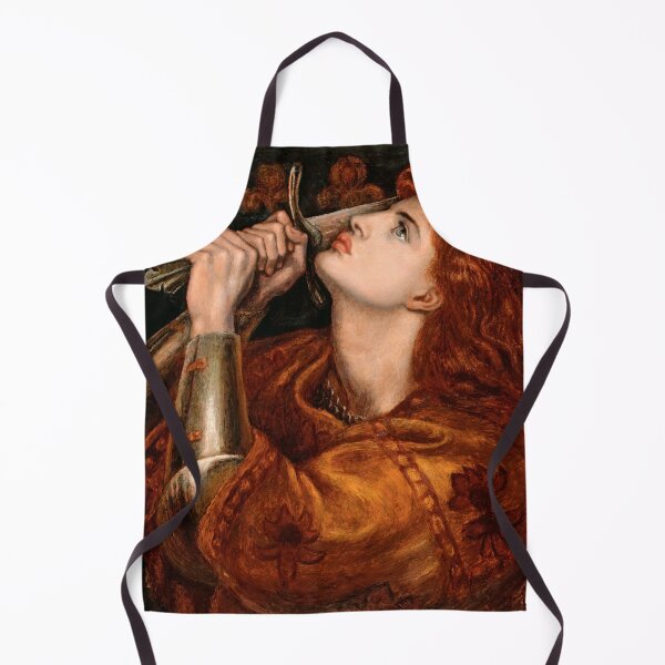 Item preview, Dante Gabriel Rossetti "Joan of Arc" designed and sold by Alexandra Dahl.