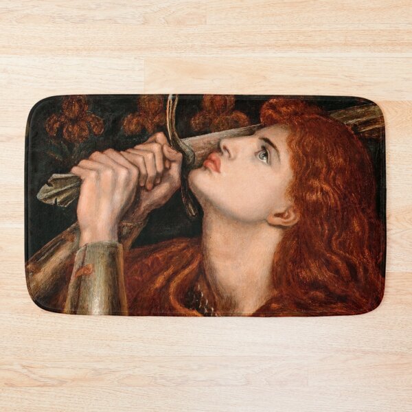 Item preview, Dante Gabriel Rossetti "Joan of Arc" designed and sold by Alexandra Dahl.