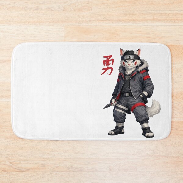Item preview, Red Fangs Shinobi Cat designed and sold by FANTASYoDarknes.