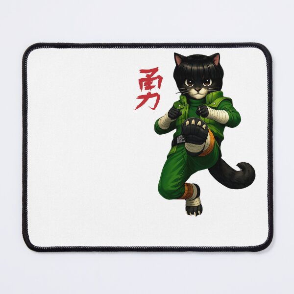 Item preview, Green Jumpsuit Funny Ninja Cat designed and sold by FANTASYoDarknes.