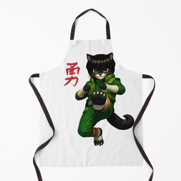 Item preview, Green Jumpsuit Funny Ninja Cat designed and sold by FANTASYoDarknes.