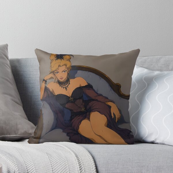 Item preview, Cabaret Queen in Black Velvet – Vintage Glamour Femme Fatale Art designed and sold by  Hollow Moon Studios..