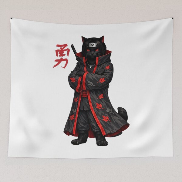 Item preview, Red Cloud Rogue Cat Funny designed and sold by FANTASYoDarknes.