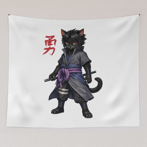 Item preview, Rogue Lightning Funny Ninja Cat designed and sold by FANTASYoDarknes.