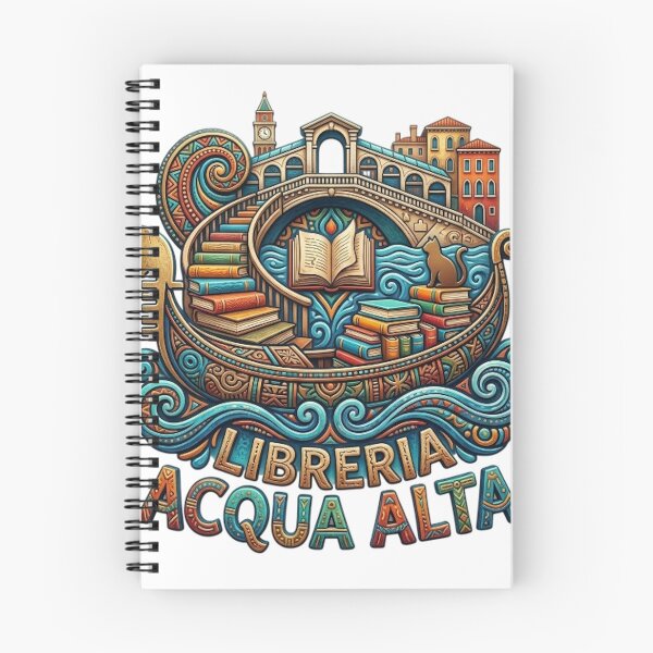 Item preview, LIBRERIA ACQUA ALTA designed and sold by likbatonboot.