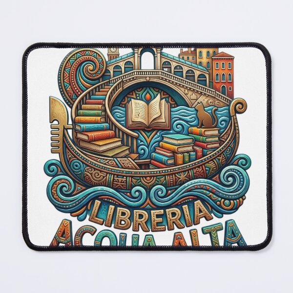 Item preview, LIBRERIA ACQUA ALTA designed and sold by likbatonboot.