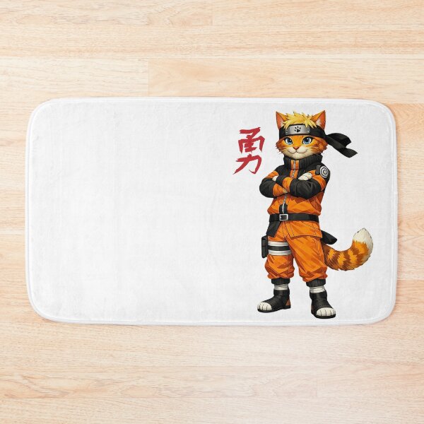 Item preview, Orange Jumpsuit Funny Ninja Cat designed and sold by FANTASYoDarknes.