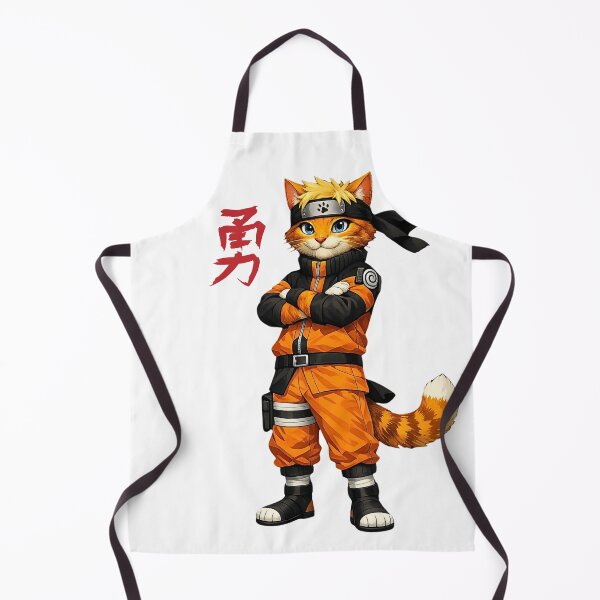 Item preview, Orange Jumpsuit Funny Ninja Cat designed and sold by FANTASYoDarknes.