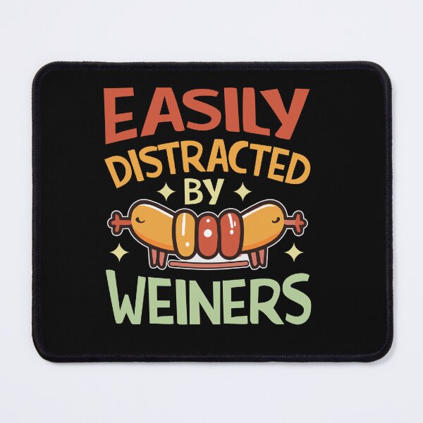 Item preview, Distracted By Weiners designed and sold by SiarheiYur.