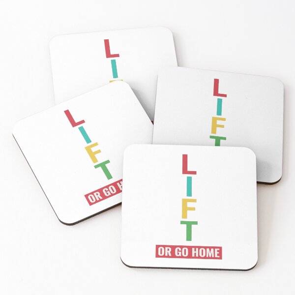 Item preview, Lift Or Go Home - Motivational Gym Quote Minimalist Fitness Design designed and sold by No Excuses .