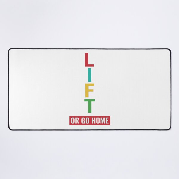 Item preview, Lift Or Go Home - Motivational Gym Quote Minimalist Fitness Design designed and sold by No Excuses .