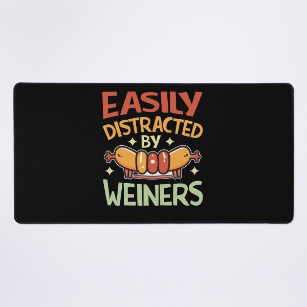 Item preview, Distracted By Weiners designed and sold by SiarheiYur.