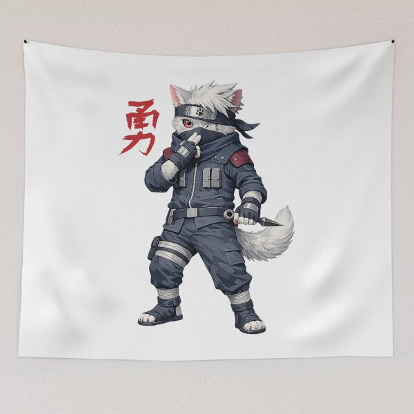 Item preview, Funny One Eyed Ninja Cat designed and sold by FANTASYoDarknes.