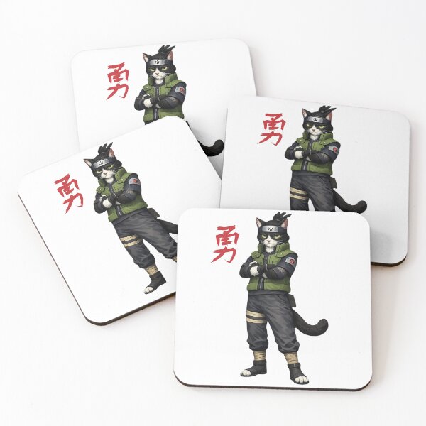 Item preview, Funny Genius Strategist Shinobi Cat designed and sold by FANTASYoDarknes.