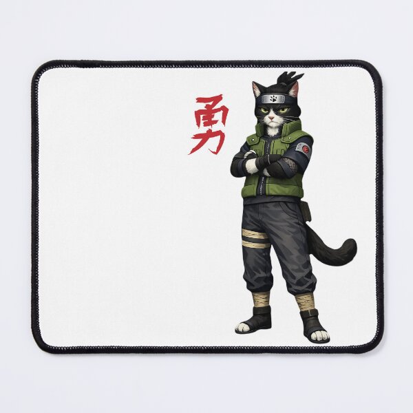 Item preview, Funny Genius Strategist Shinobi Cat designed and sold by FANTASYoDarknes.
