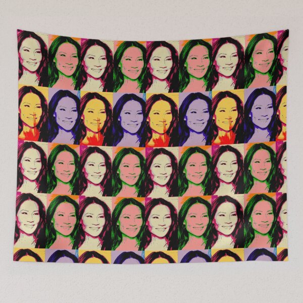 Item preview, Lucy Liu Pop Art designed and sold by LiunaticFringe.
