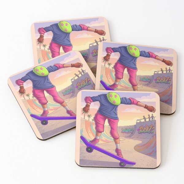 Item preview, Vibrant Retro Skate Aesthetic designed and sold by AirCrayons27.
