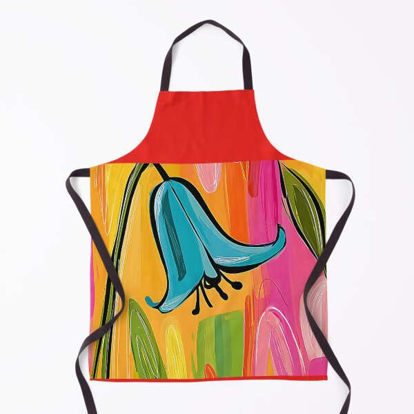 Item preview, Bluebell in a Symphony of Color - Vibrant Floral Abstraction Filled with Light Energy and Movement designed and sold by OlfactoART Studio.