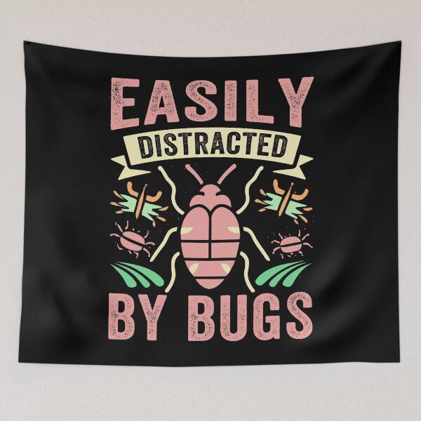 Item preview, Distracted By Bugs designed and sold by SiarheiYur.
