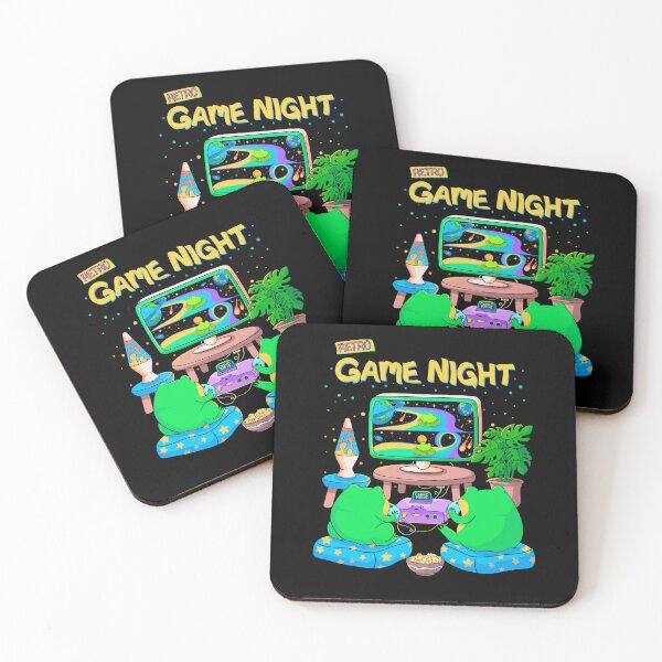 Item preview, Frog Retro Game Night designed and sold by DreamingPainter.