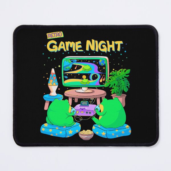 Item preview, Frog Retro Game Night designed and sold by DreamingPainter.