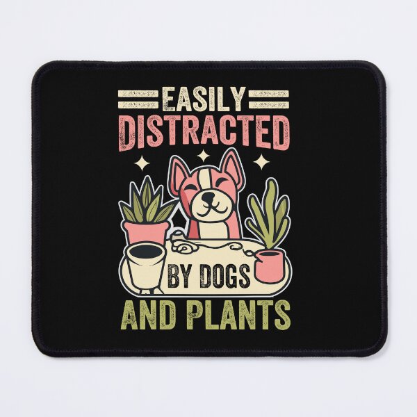 Item preview, Distracted Dogs Plants designed and sold by SiarheiYur.