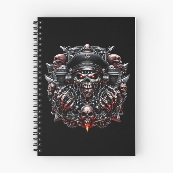 Item preview, Eddie Tribute metal skeleton poster art design designed and sold by DeimosArtIntl.