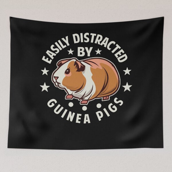 Item preview, Distracted By Guinea Pigs designed and sold by SiarheiYur.