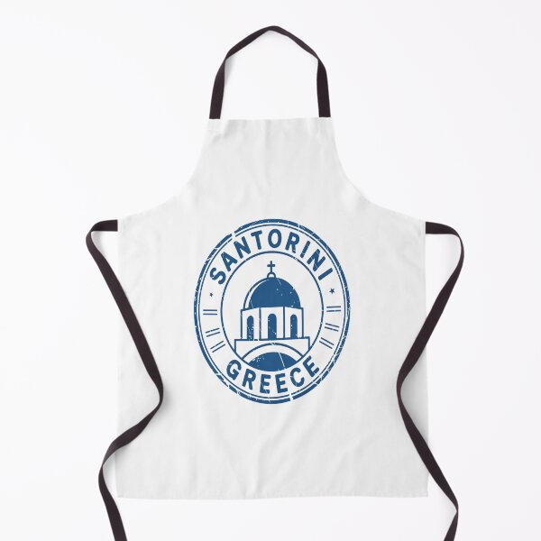 Item preview, Santorini Passport Stamp Sticker – Greece Travel Stamp Design designed and sold by stickercuffs.